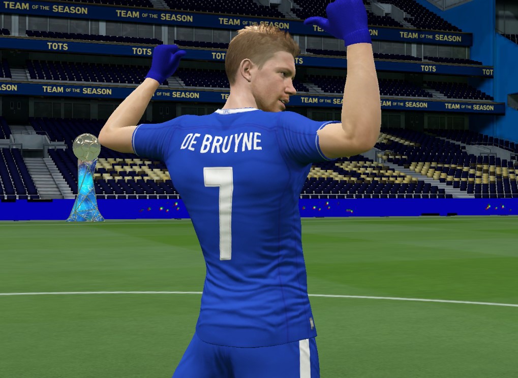 Kevin De Bruyne 23TS trong gameplay