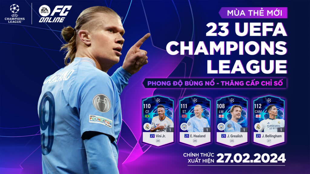 FC Online: Cập nhật tháng 2 với 23UCL, ICON TM mới và nhiều tính năng hấp dẫn