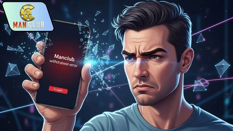 Nguyên nhân lỗi rút tiền Manclub