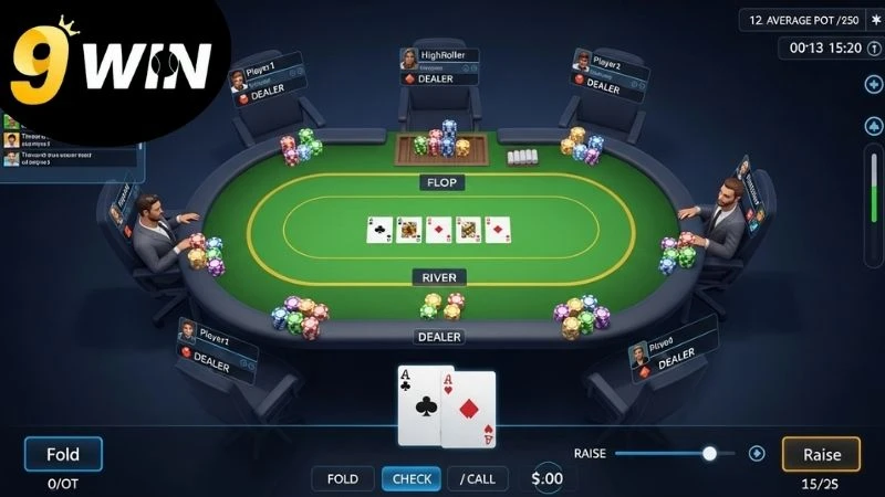 Hướng dẫn chơi Poker online 9WIN