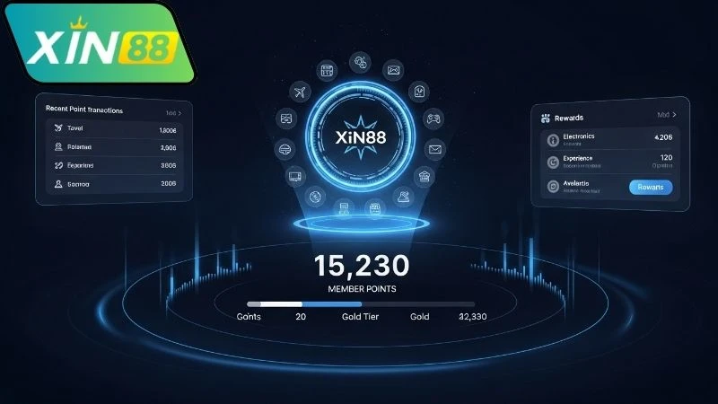 Ưu đãi đặc biệt từ chương trình tích điểm của Xin88