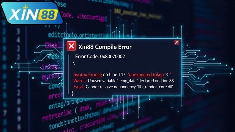 Tổng hợp lỗi Xin88 phổ biến nhất trong quá trình sử dụng